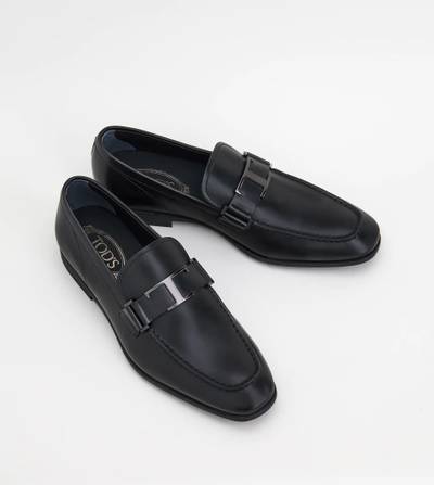 Tod's TIMELESS LOAFERS IN LEATHER - BLACK outlook