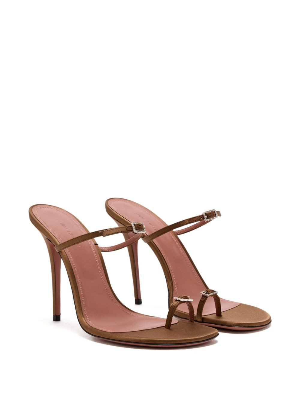 105mm Adut crystal-buckle sandals - 2