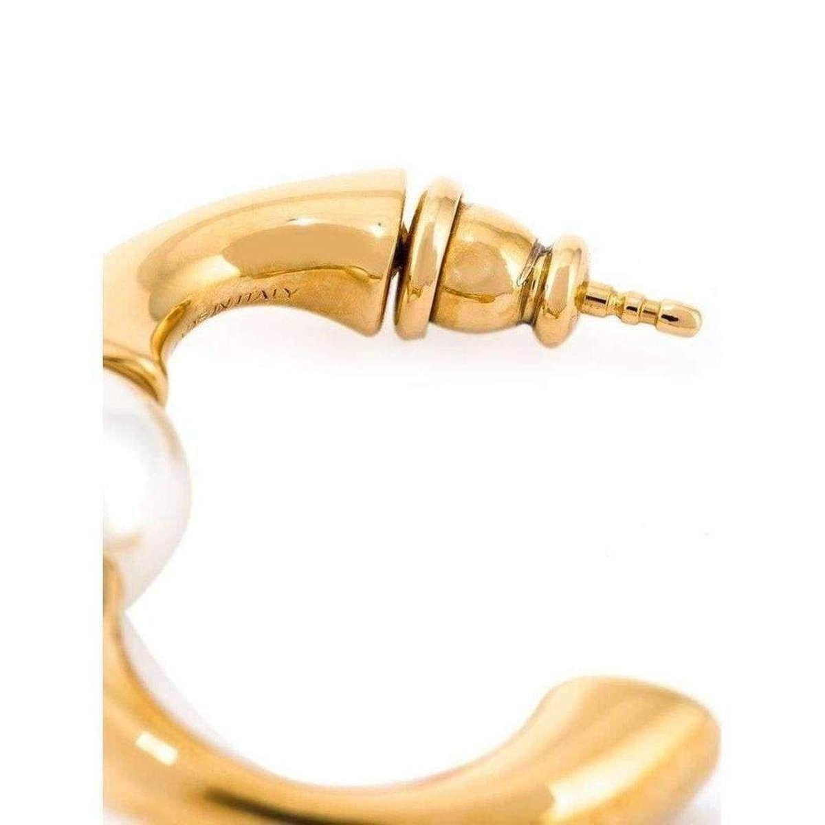 Chloé Darcey Swarovski Pearls Plated Brass Half Hoop
