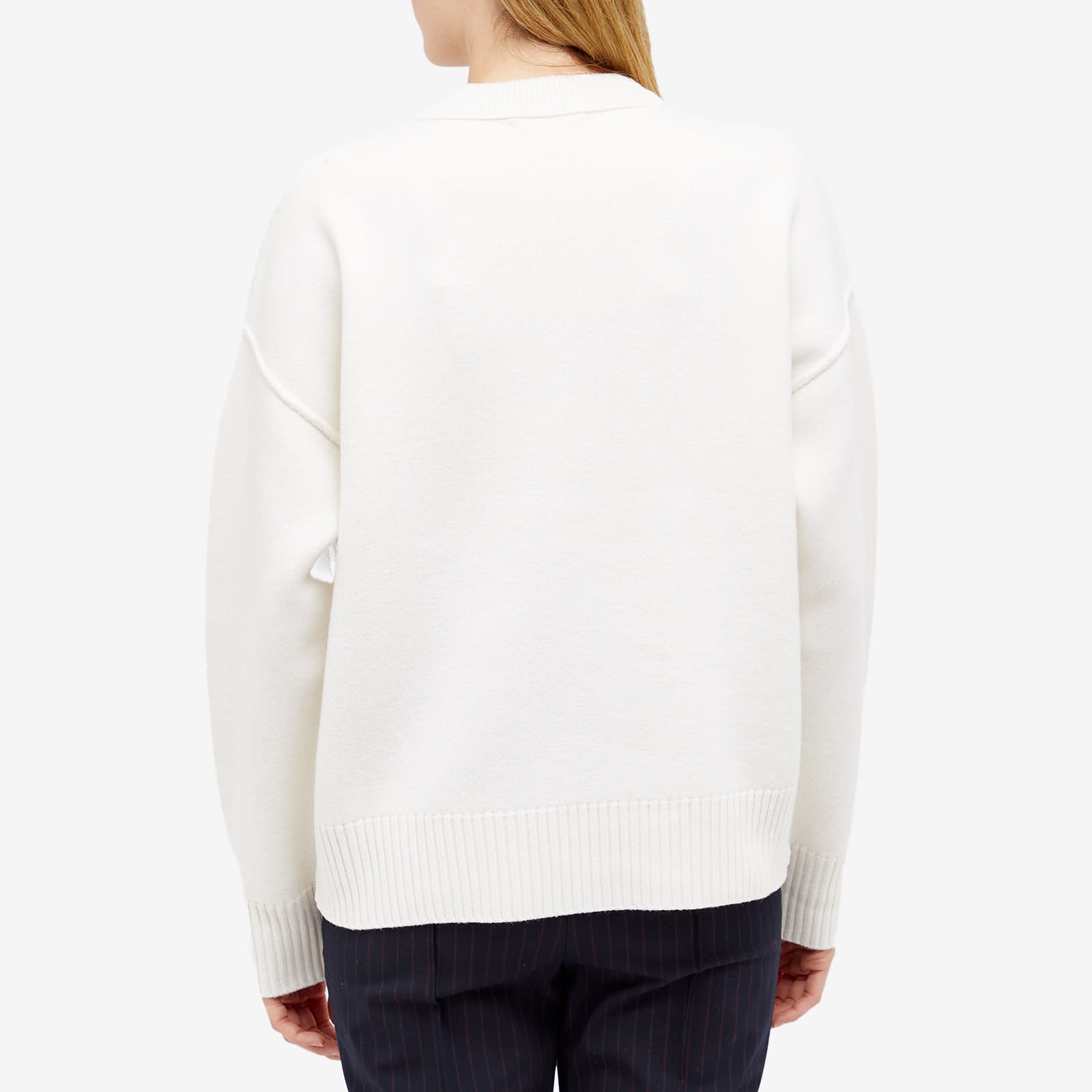 AMI ADC Large Crew Knit Sweater - 3