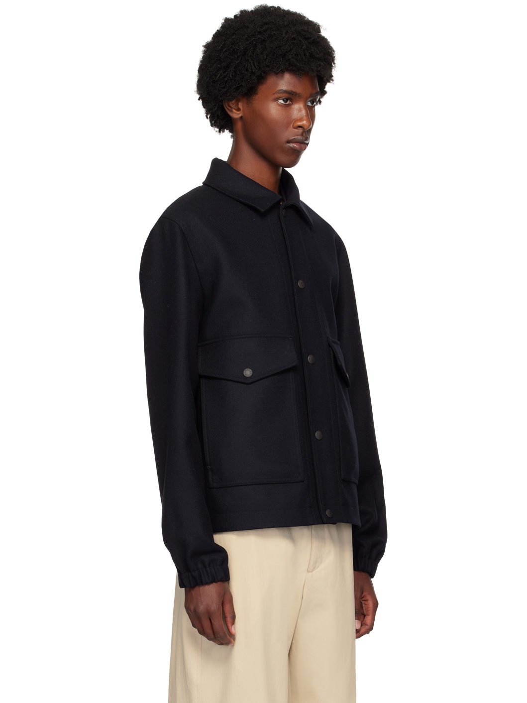 Navy Fredarola Shirt Jacket - 2