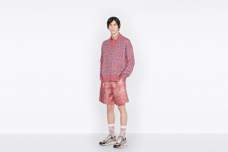 Dior Bermuda Shorts with Bandana Motif outlook