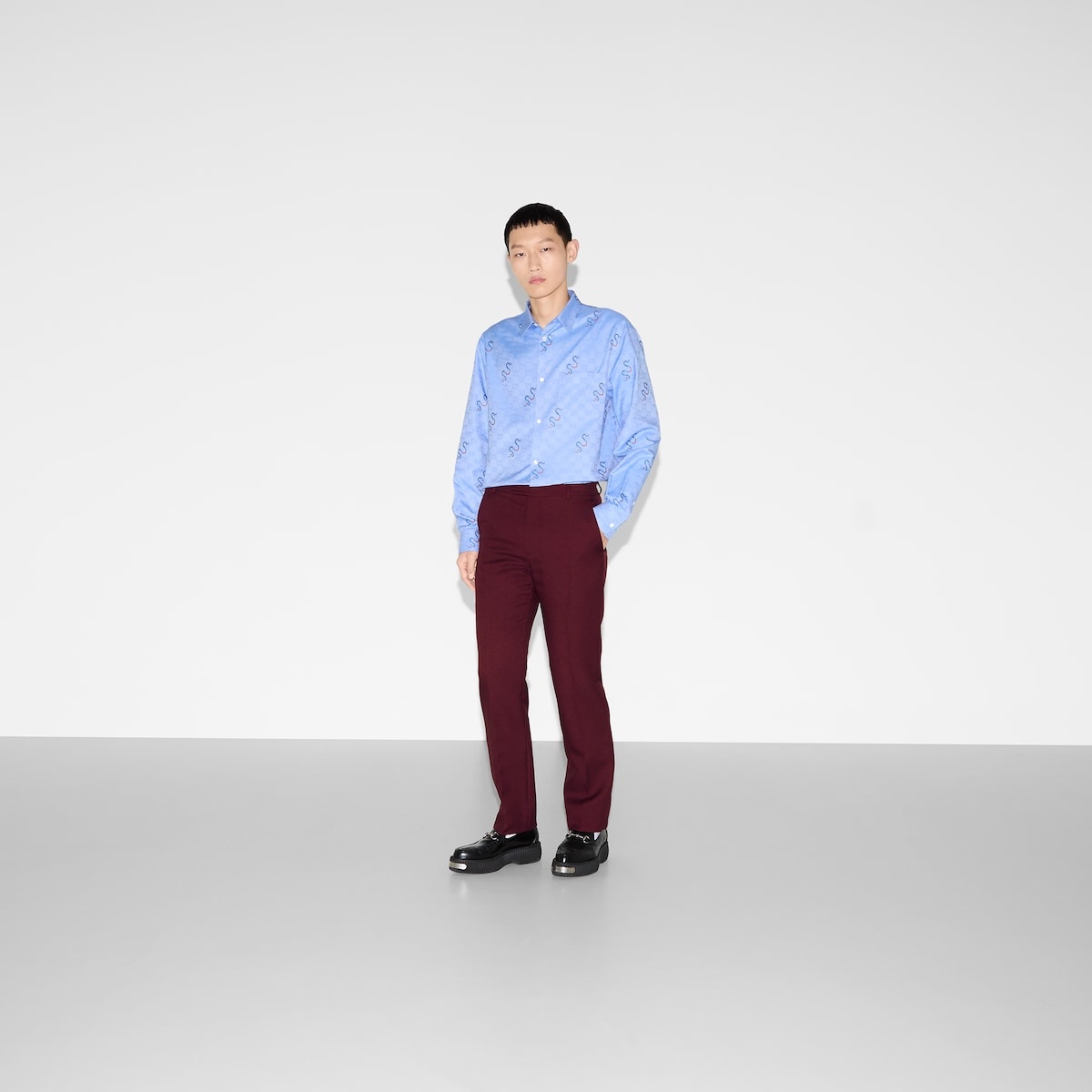 GG Oxford cotton shirt - 2