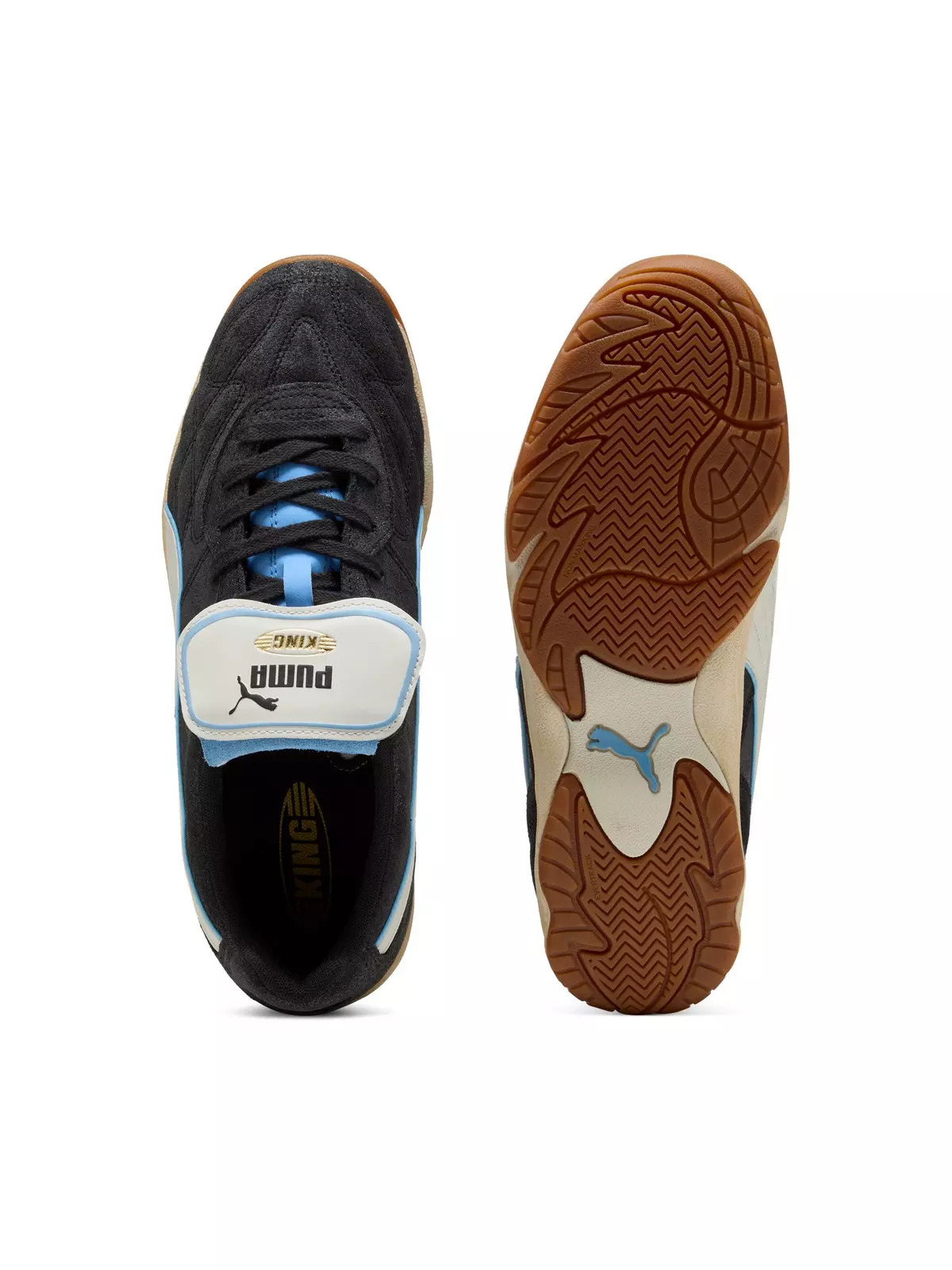 PUMA King Indoor "Black/White" Men's Shoe - 4