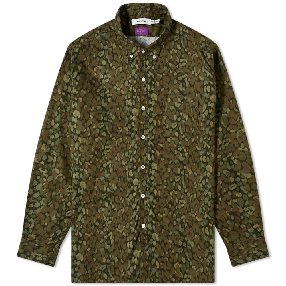 Nonnative Dweller Liberty Print Oxford Shirt - 1