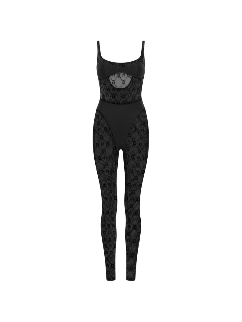 Marine Serre Moonogram Mesh Catsuit 1