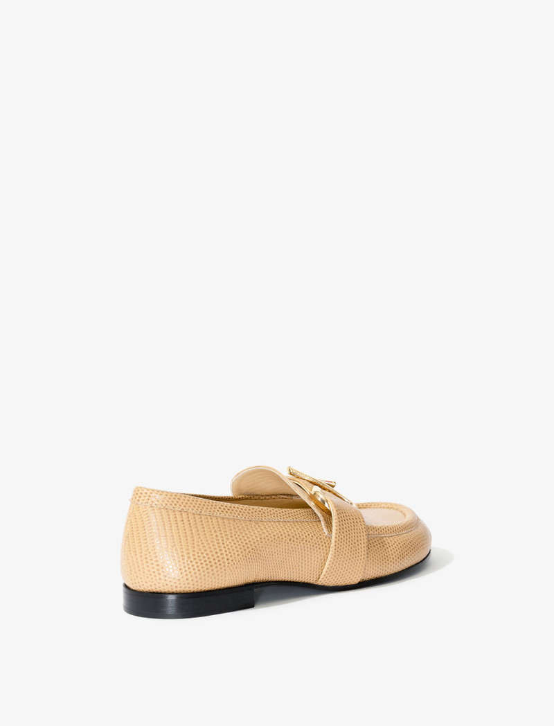 Proenza Schouler Monogram Loafers in Embossed Leather outlook