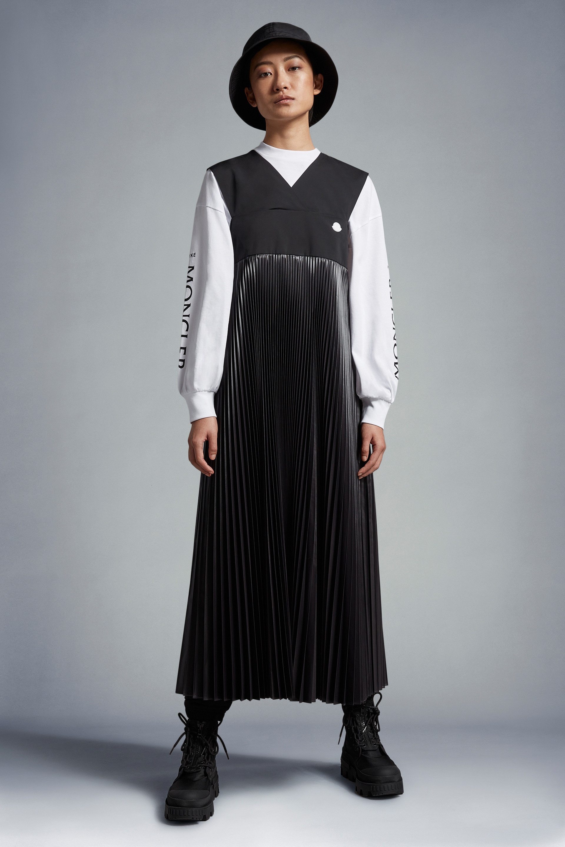 Pleated Maxi Dress - 2