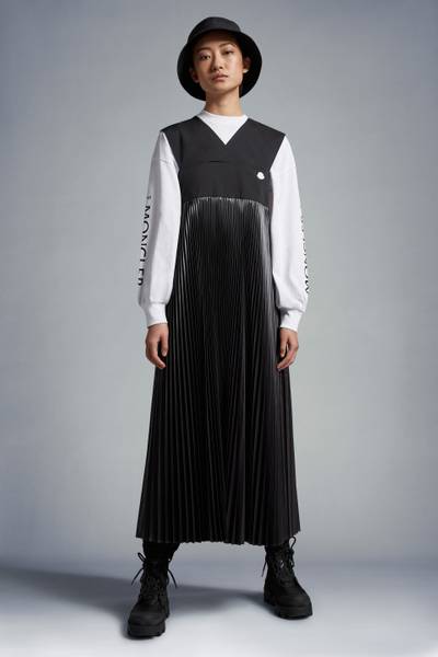Moncler Pleated Maxi Dress outlook