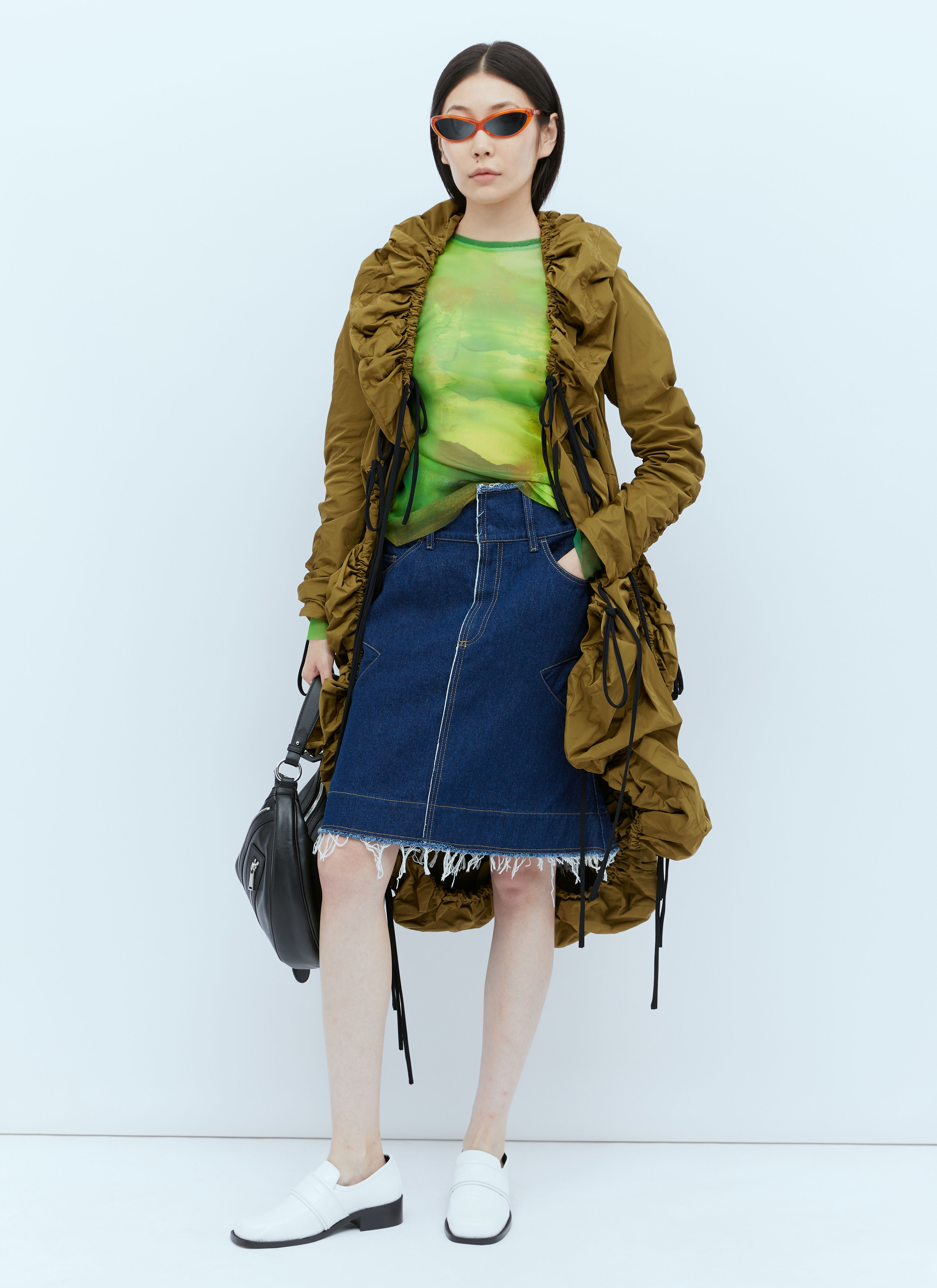 Drapy Hooded Parka - 3