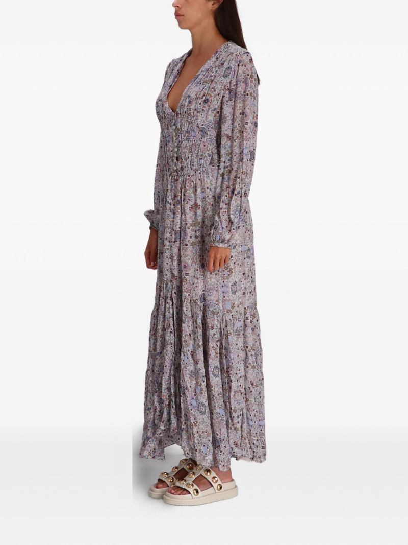 floral-pattern maxi dress 3