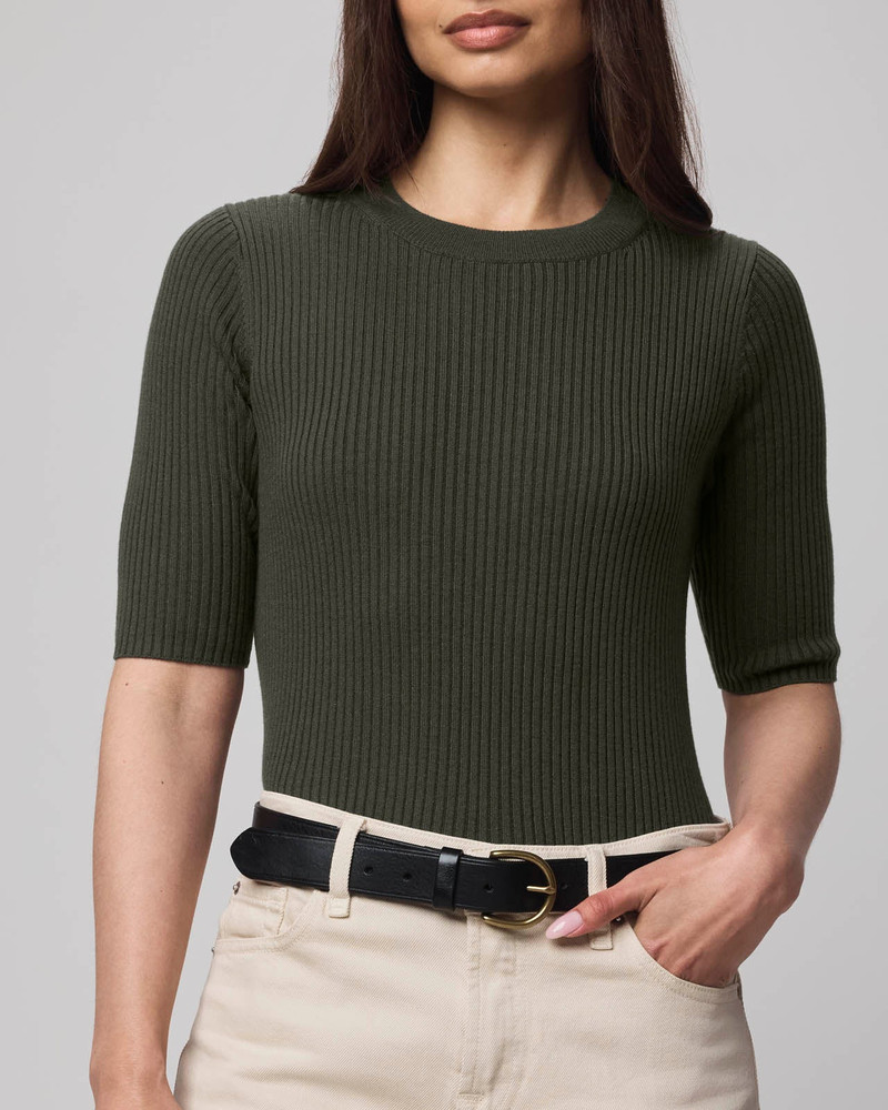 Georgie Cashblend Elbow Sleeve Sweater 4