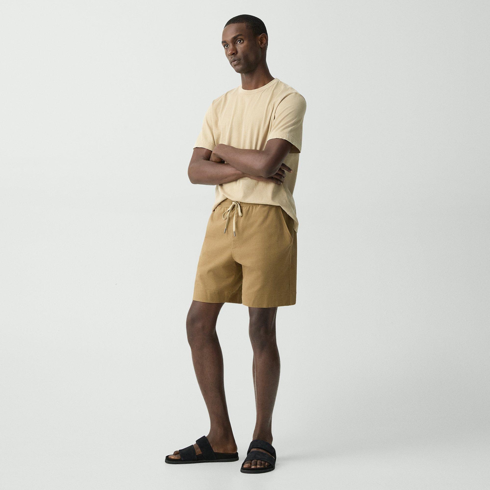 Drawstring Short in Terry Cotton - 3