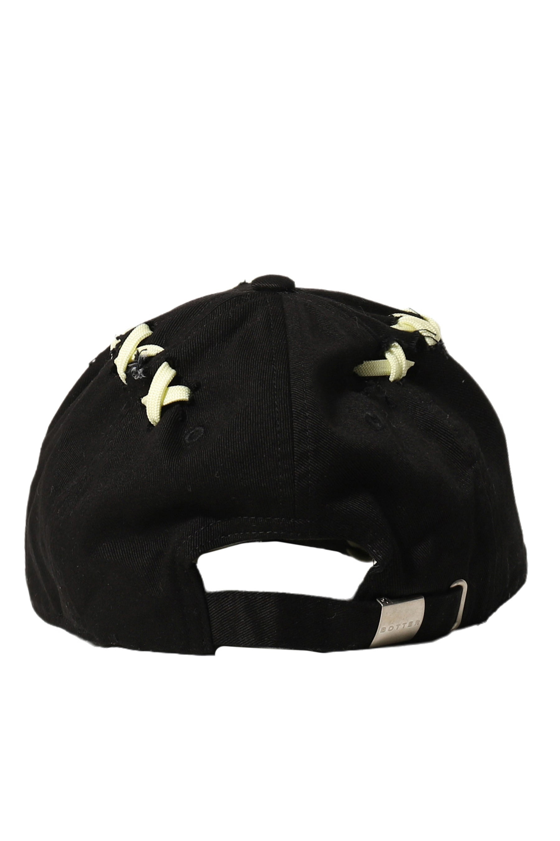 CLASSIC CAP WITH STITCHES / BLK - 2