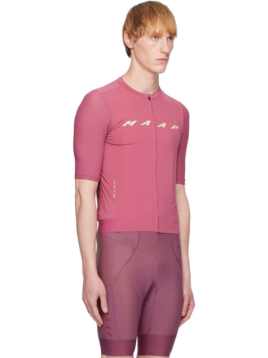 Pink Evade Pro Base Jersey 2.0 Cycling Top - 2