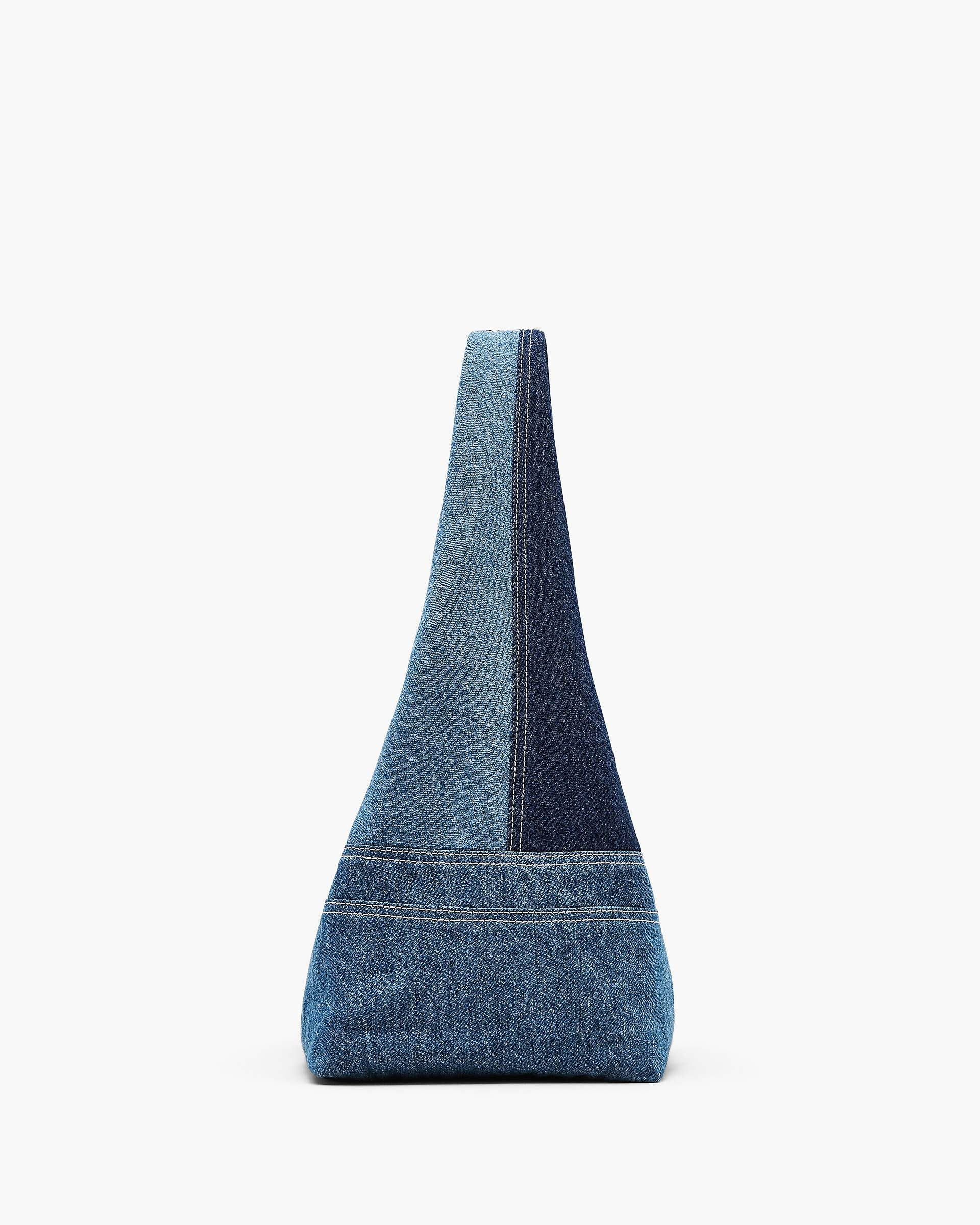 THE PATCHWORK DENIM SACK BAG - 6