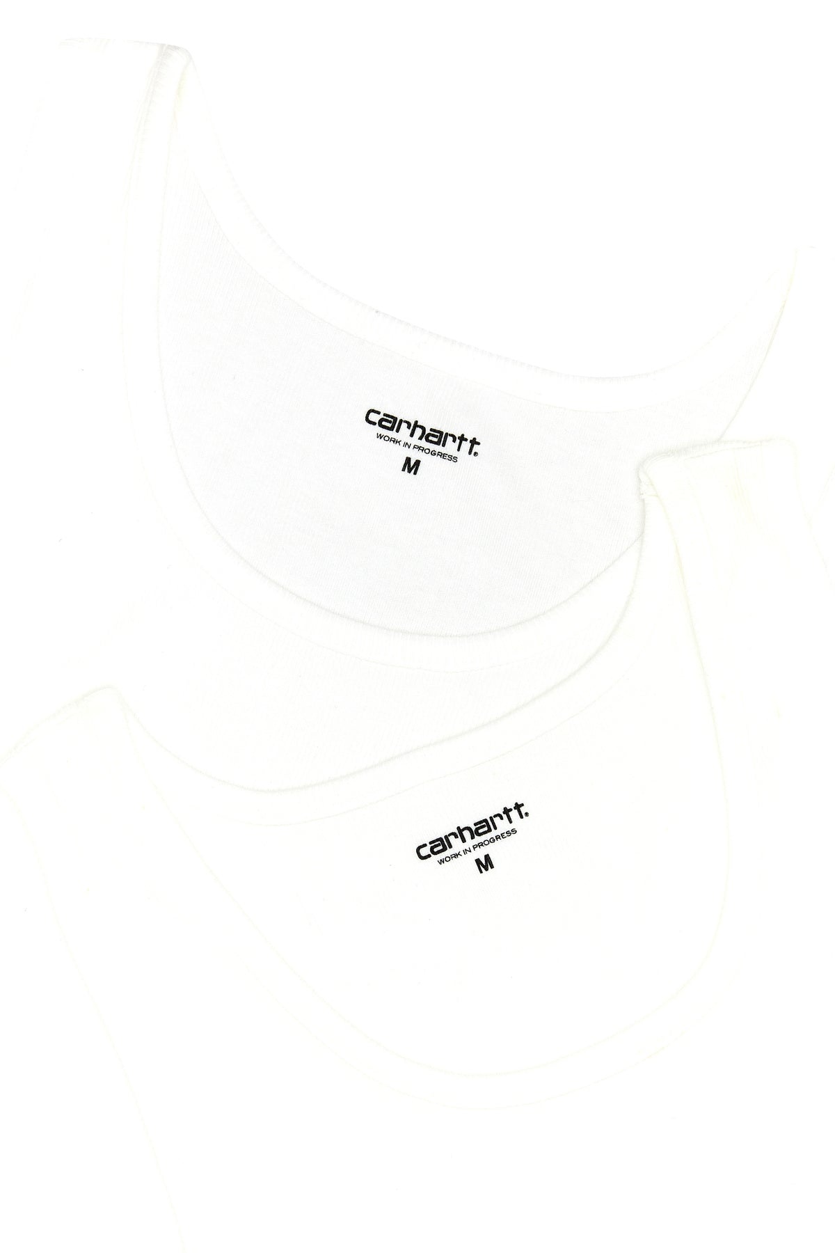 White cotton A-Shirt - 3