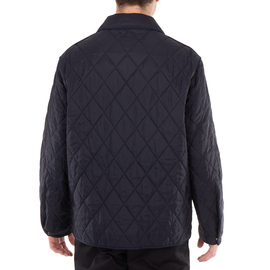 Valentino Metallic V Quilted Shirt Jacket - 5