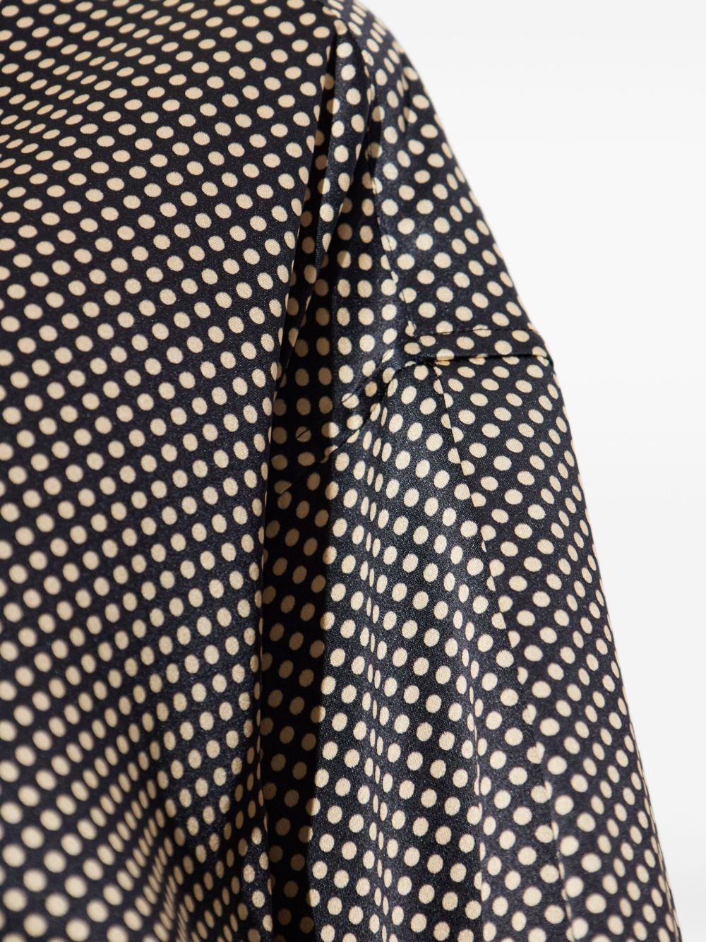 polka dot long-sleeve shirt - 5