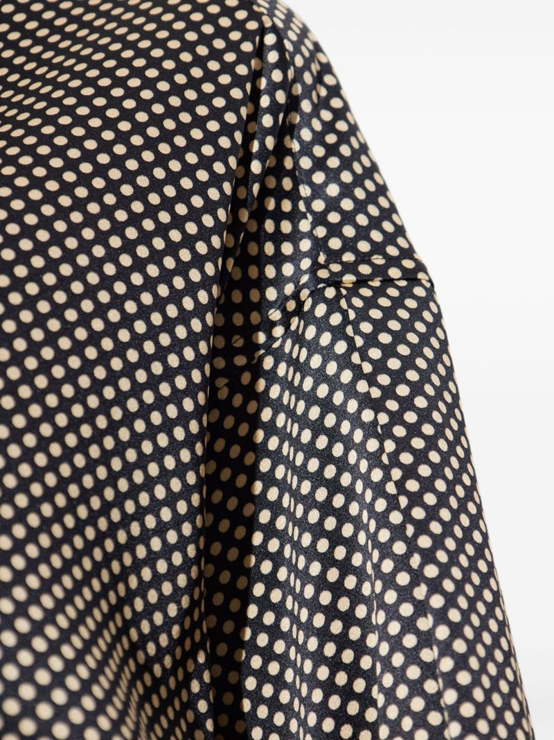 polka dot long-sleeve shirt 5