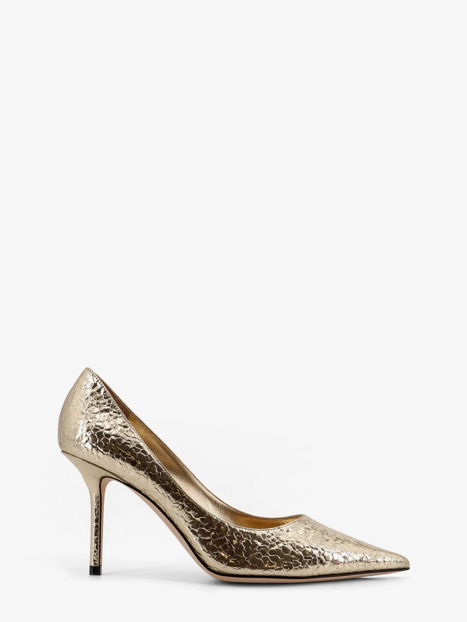 Jimmy Choo Love 85 Laminated Leather Pumps - 1