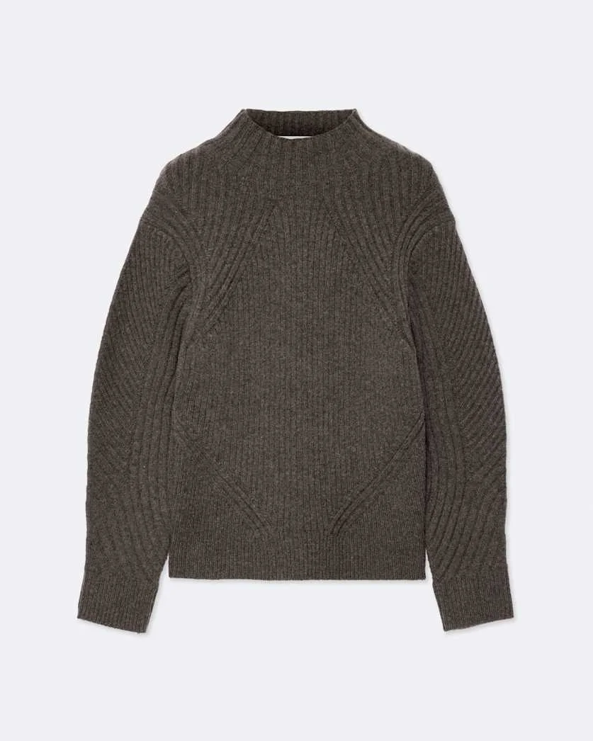 SADIE RELAXED-FIT WOOL-BLEND SWEATER - 1