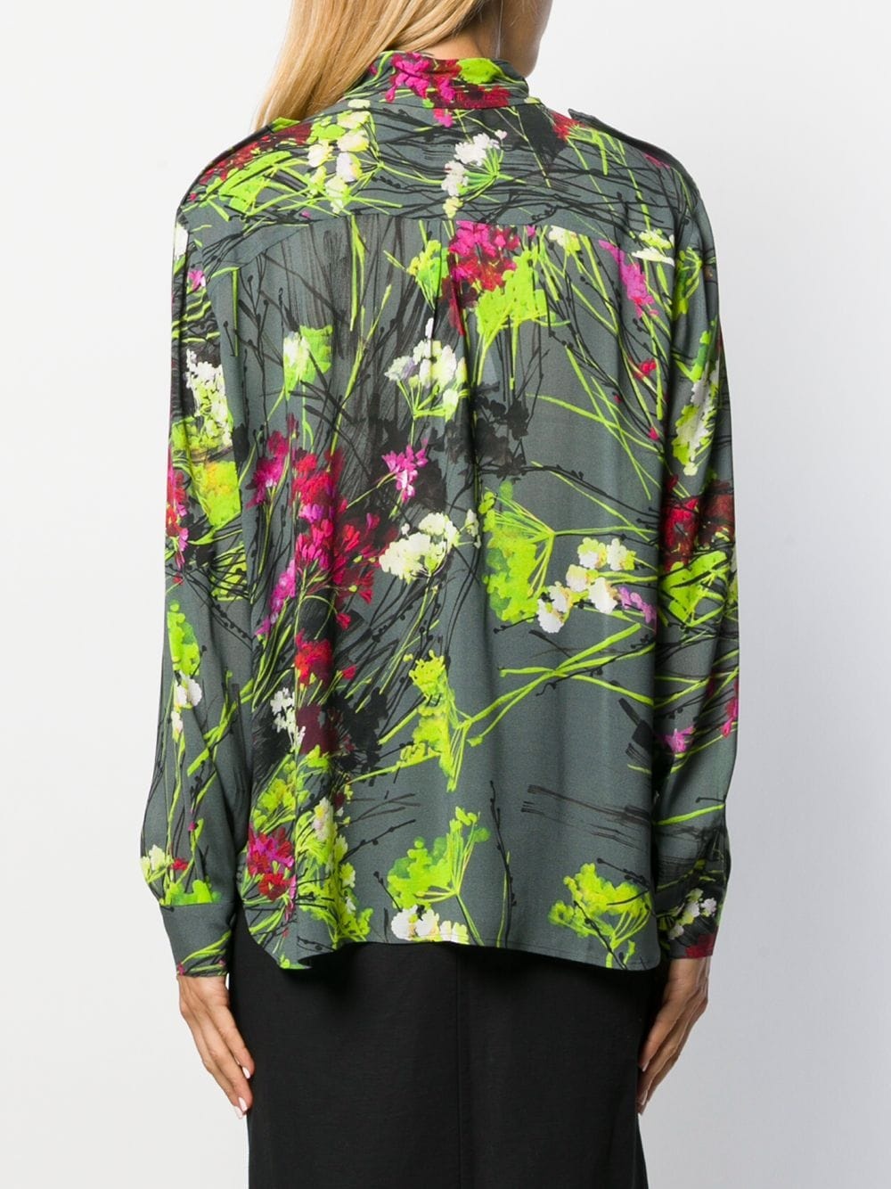 floral print shirt - 4
