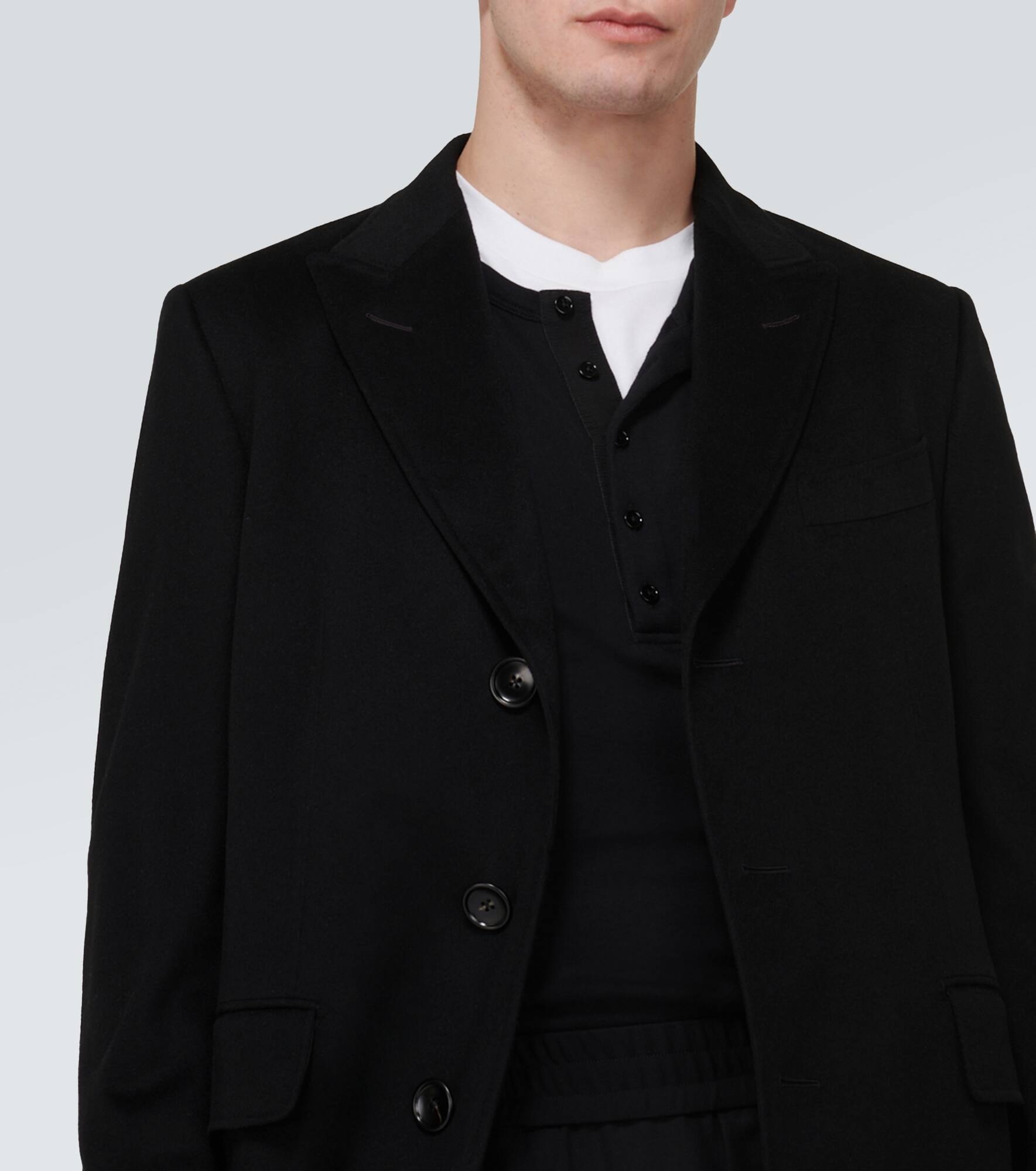 Cashmere overcoat - 5
