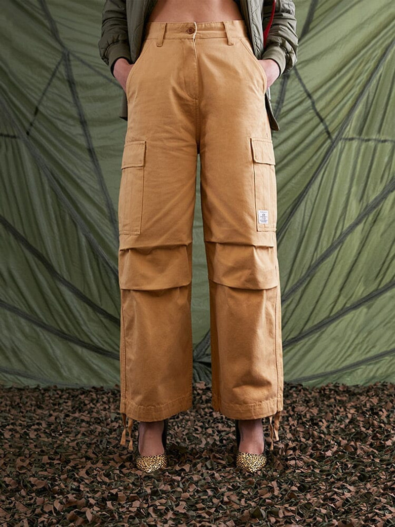 ALPHA INDUSTRIES WOMEN'S M-65 CARGO PANT (BRONZED BROWN) outlook