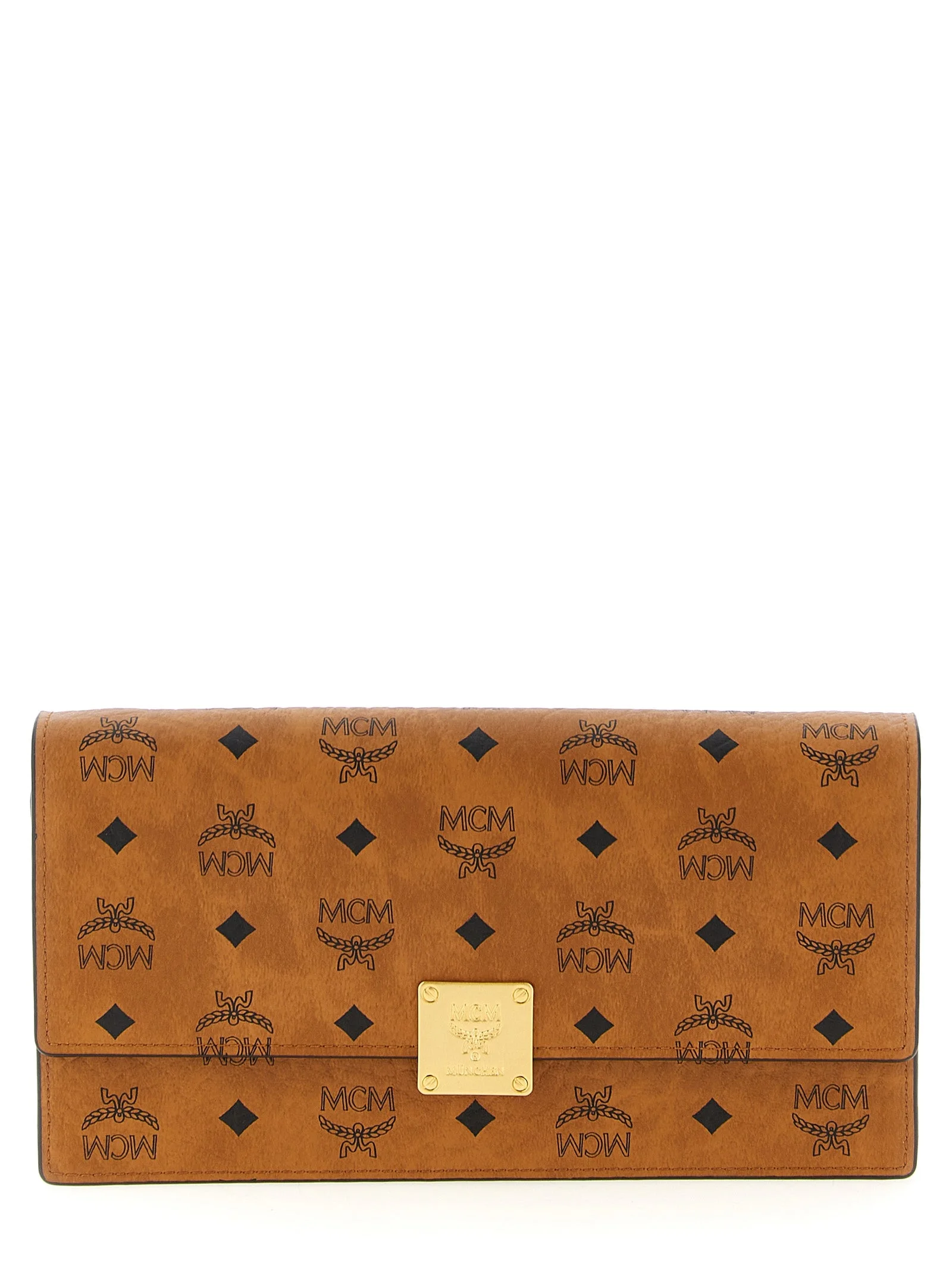 Mcm Women 'Aren' Wallet On Chain - 1