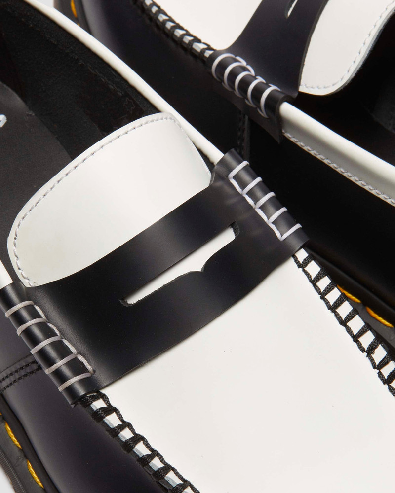 Penton Two-Tone Smooth Leather Loafers 7