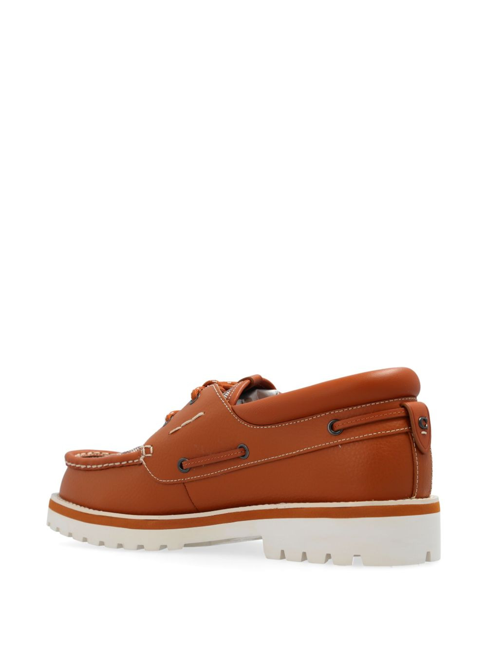 Benson panelled boat shoes - 3