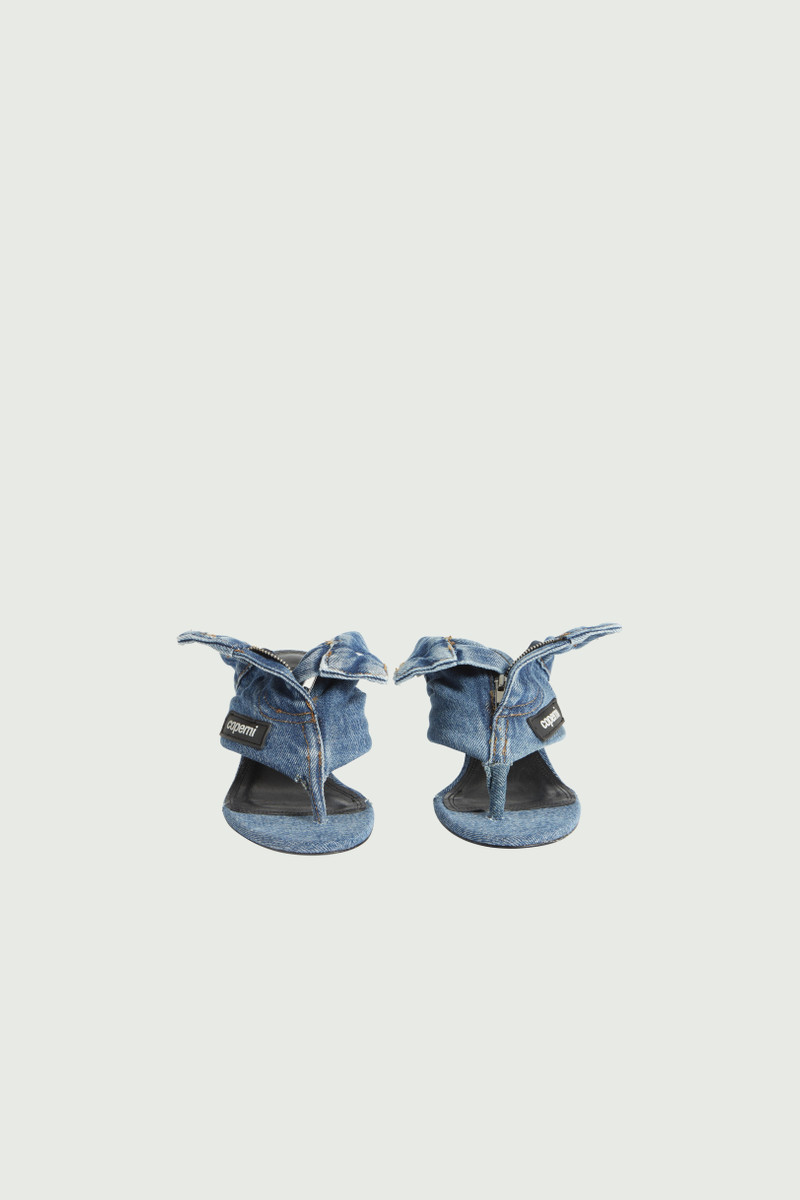 Denim Open Thong Sandal 6