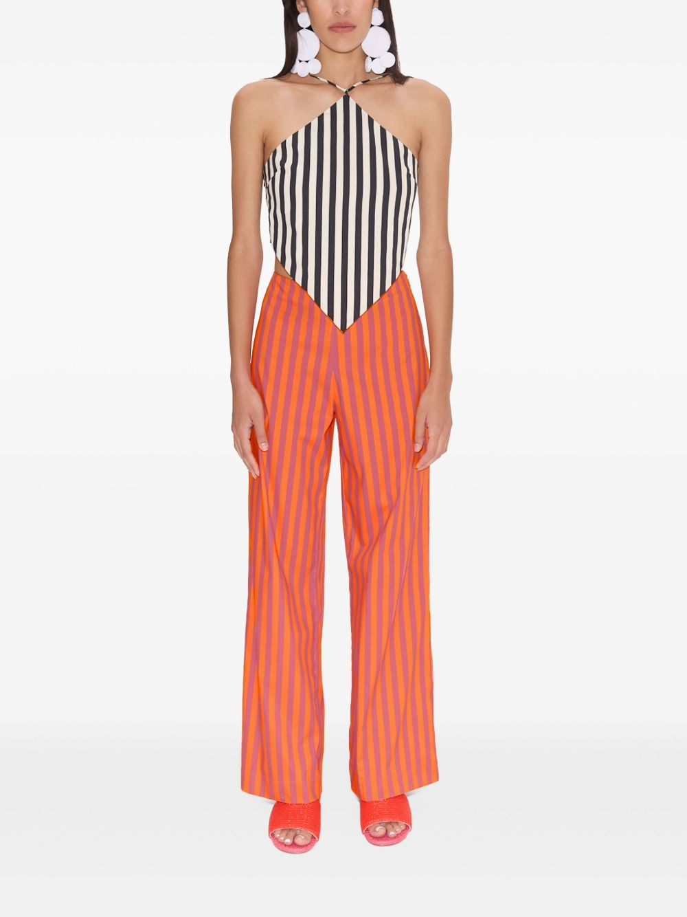 Pia poplin trousers - 2
