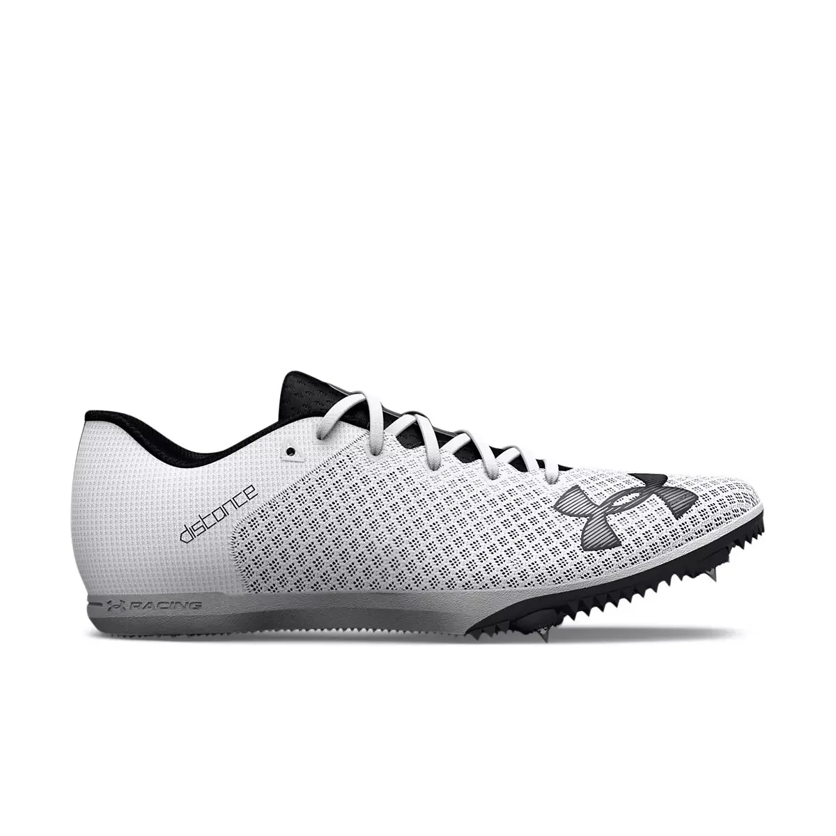 Kick Distance 4 "White/Black" Unisex Track Spike - 1