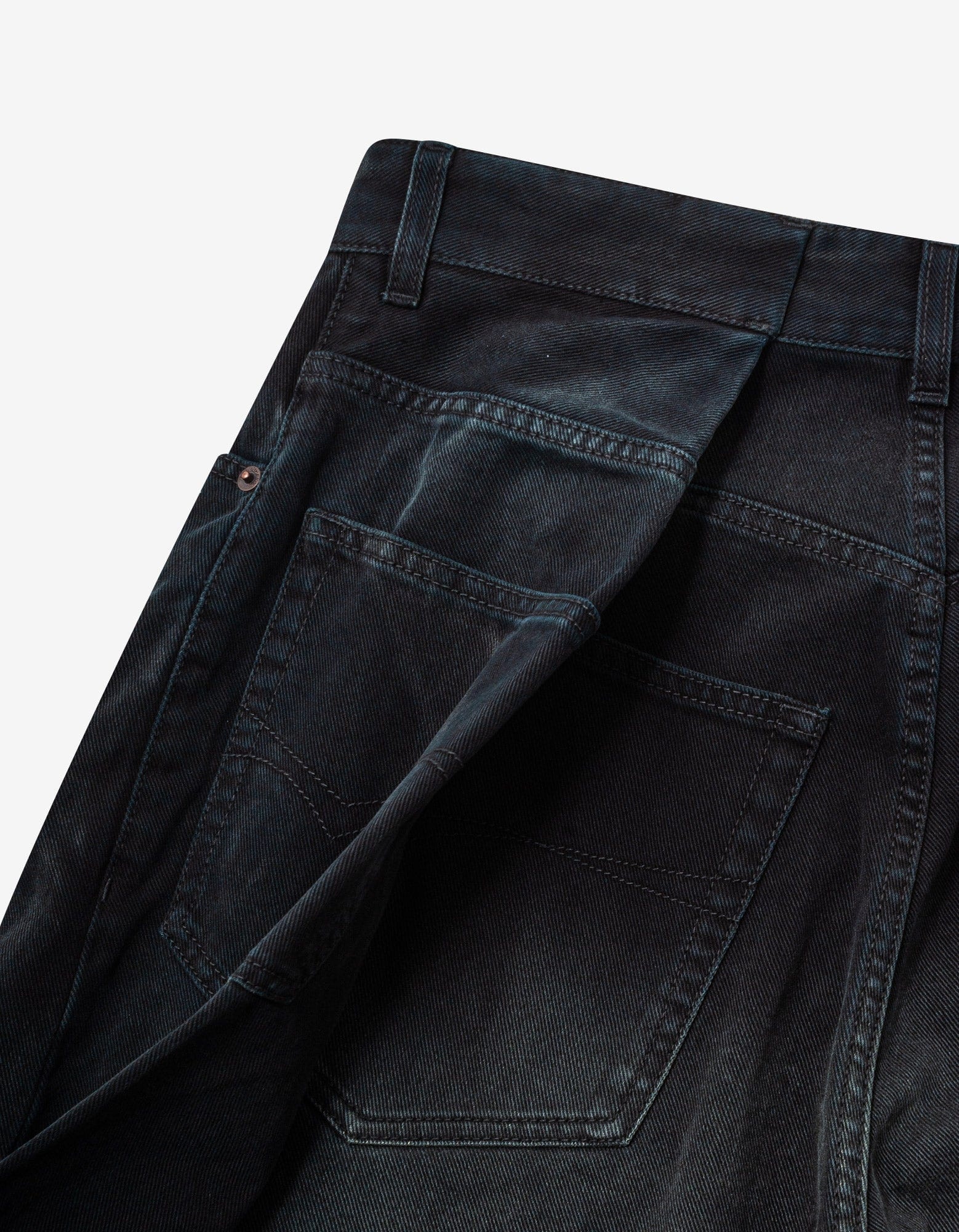 Black Double Side Jeans - 9