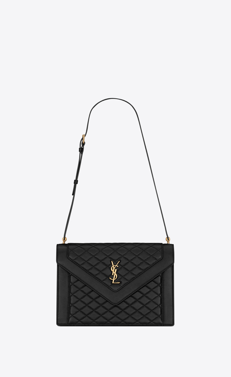 gaby satchel in quilted lambskin 1
