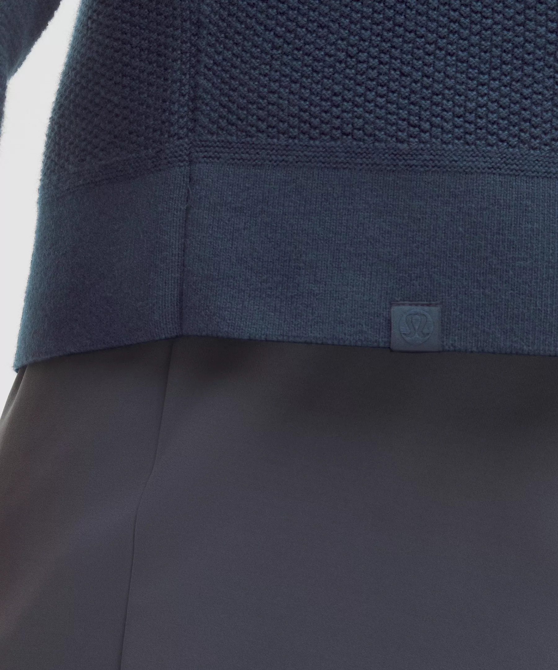 Textured Knit Crewneck Sweater - 5
