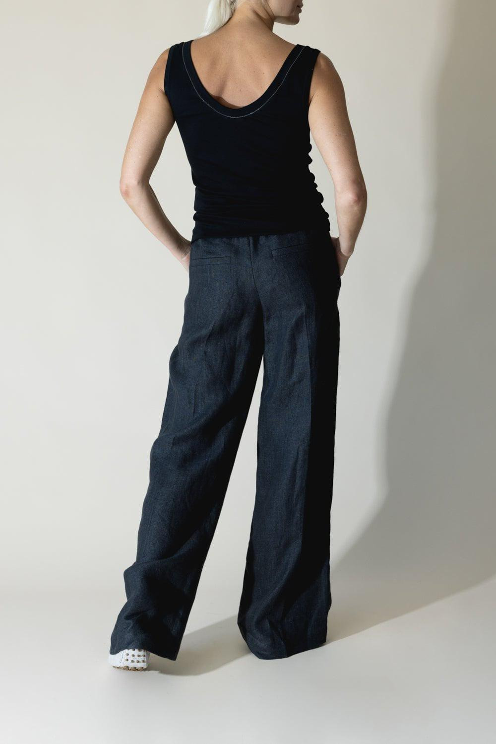 Monili Trim Tank - Black - 4