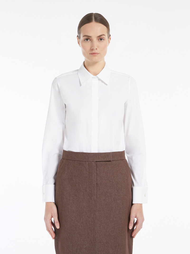 ANGORA1234 Stretch cotton shirt 3