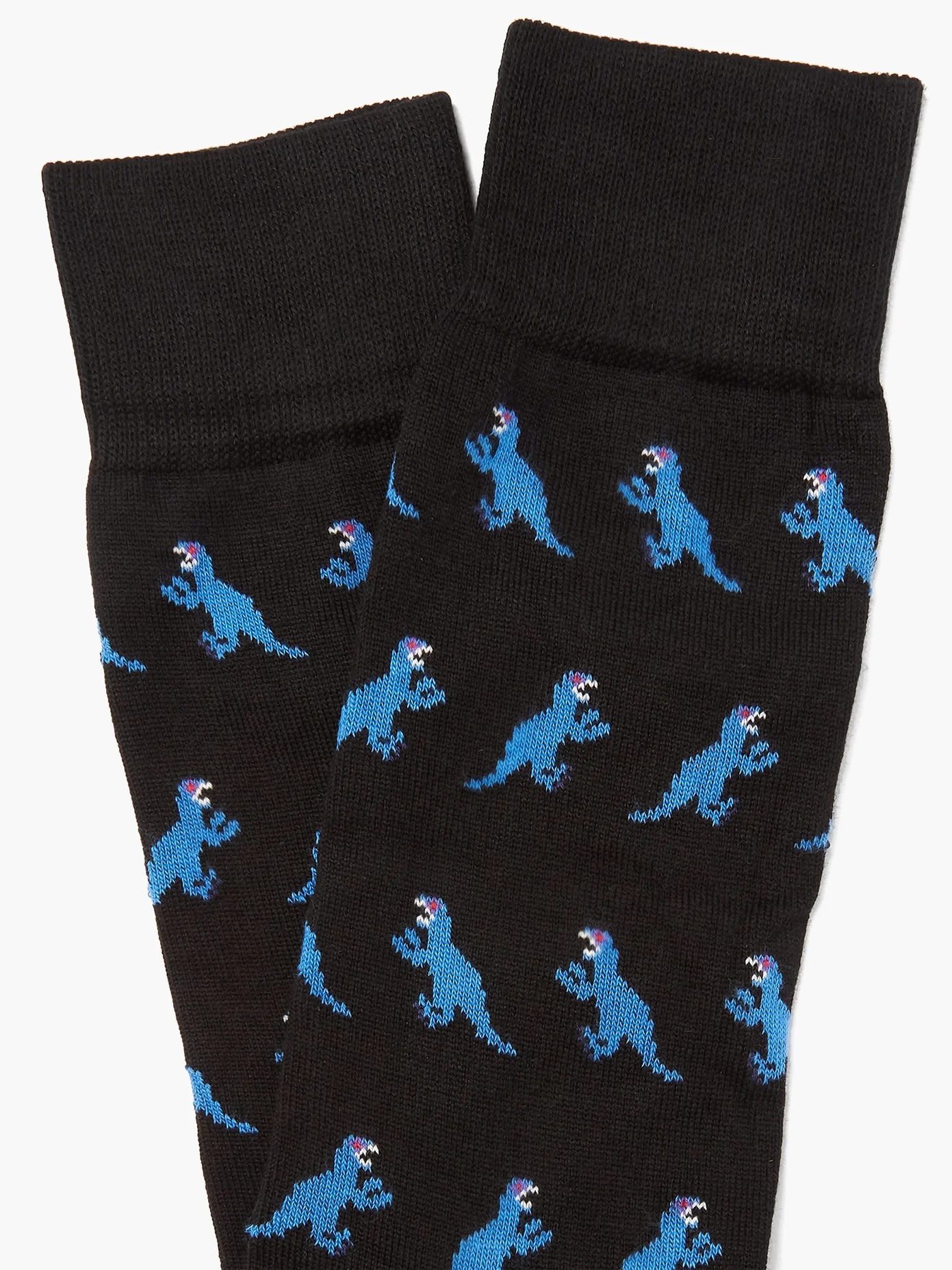 Dinosaur intarsia-knit socks - 2