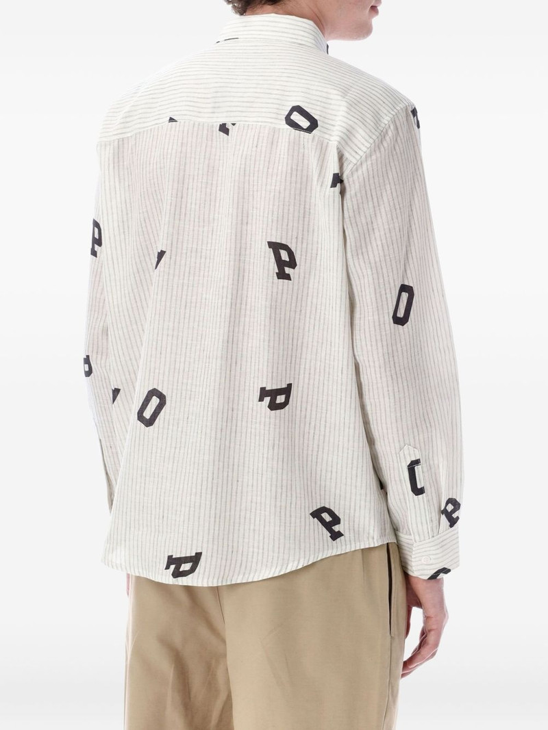 Pop Trading Company letter-print shirt outlook