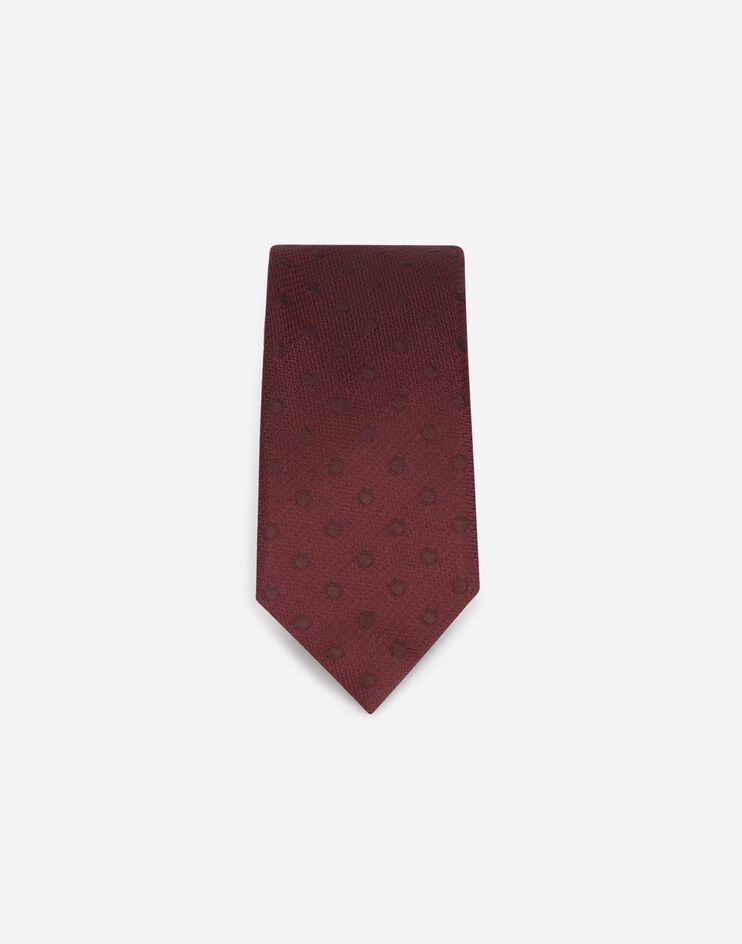 Tie-design silk jacquard blade tie (6 cm) 2