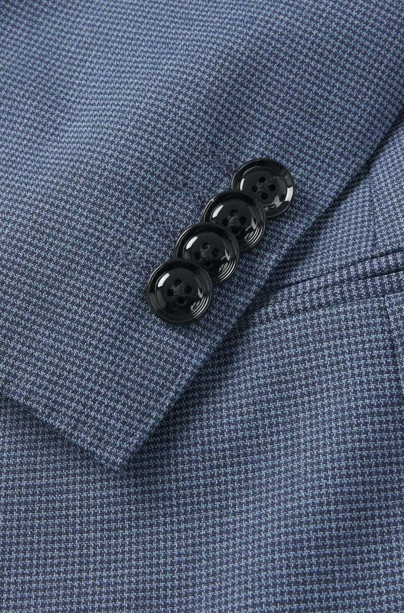 SLIM-FIT SUIT IN PATTERNED STRETCH CLOTH 9