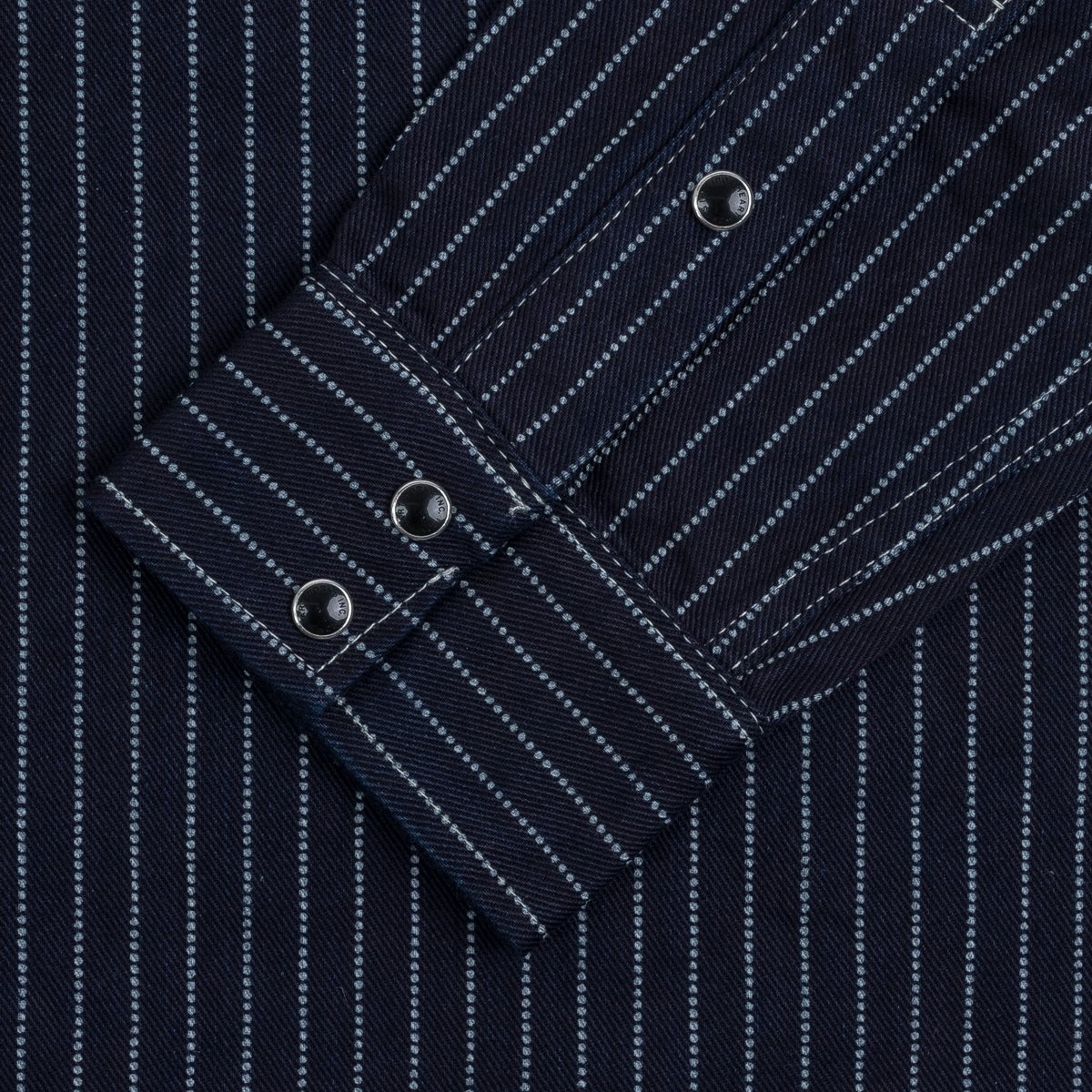 IHSH-62-IND 12oz Wabash Western Shirt - Indigo - 11