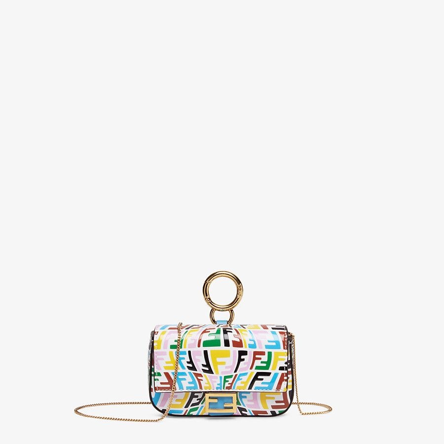 Multicolor leather charm - 1