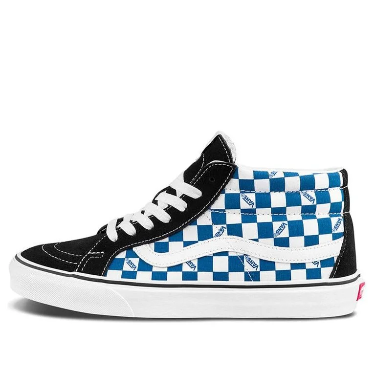 Vans Sk8-mid Checkerboard Blue/White VN0A3MV85I5 - 1