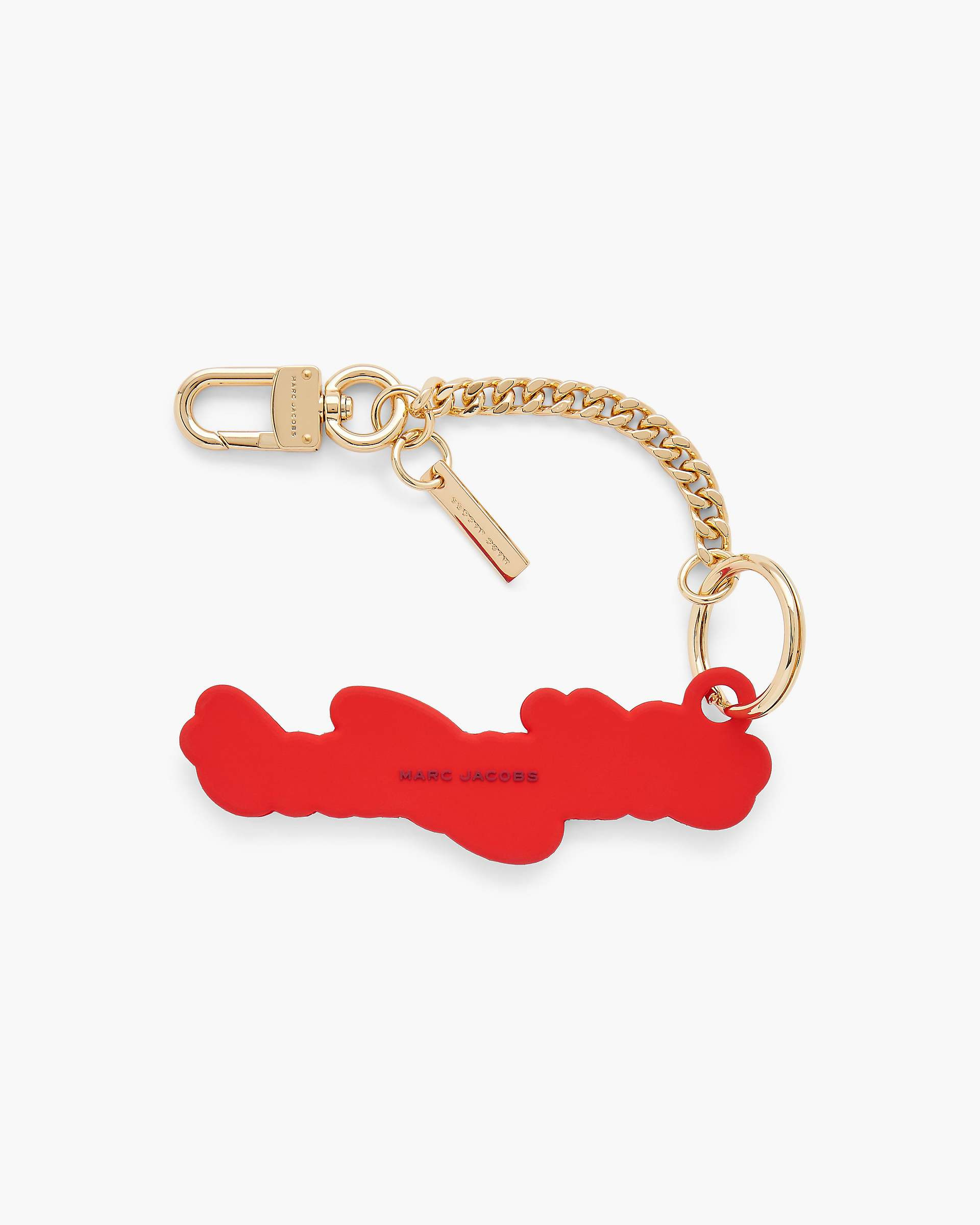 THE CURSIVE LOGO BAG CHARM - 3