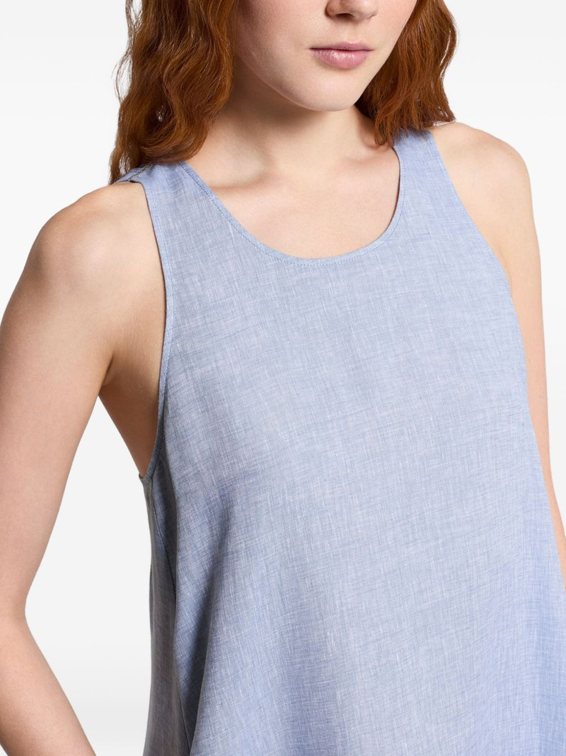 A-line sleeveless midi dress 4