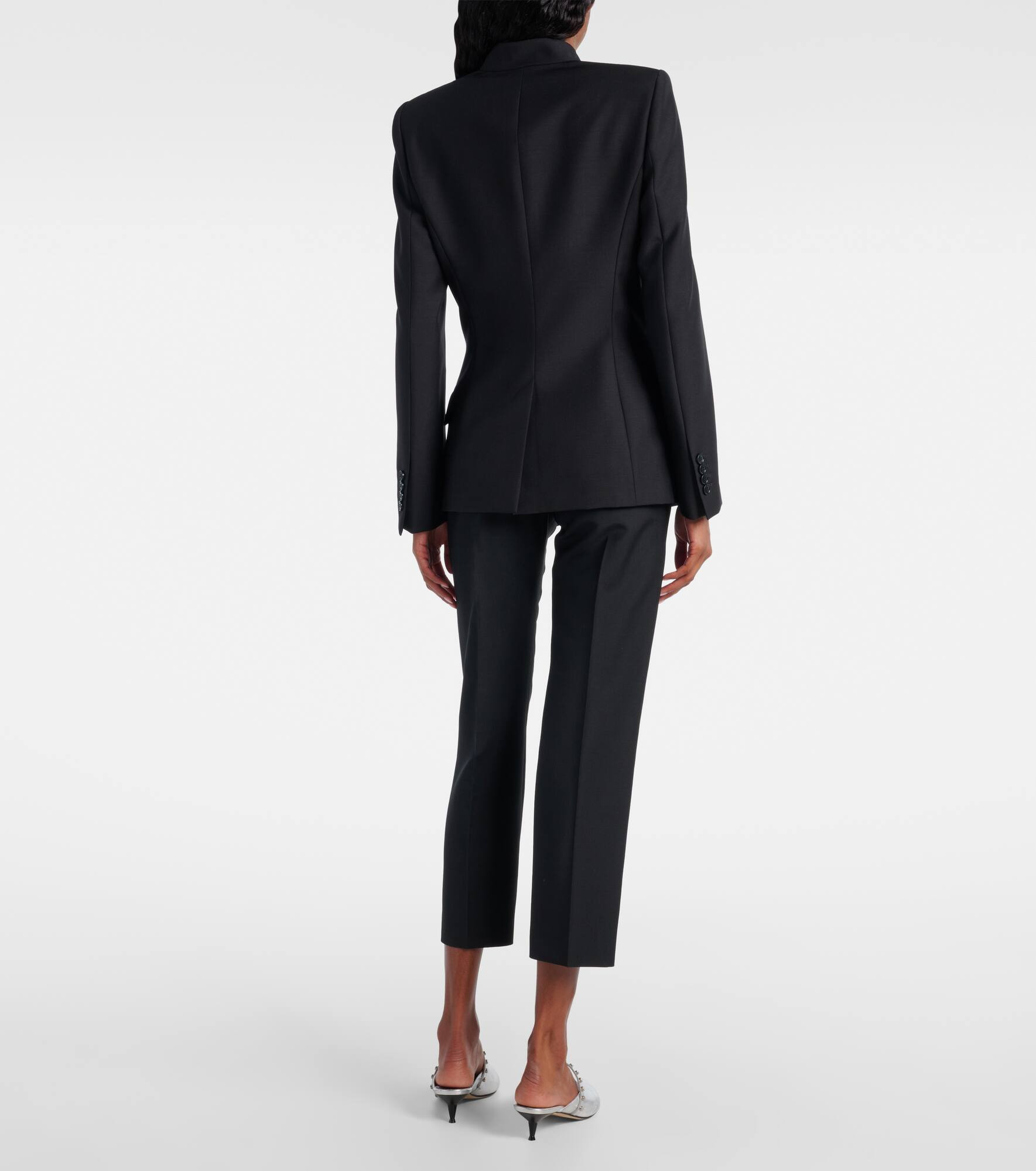 Wool and mohair blazer - 3